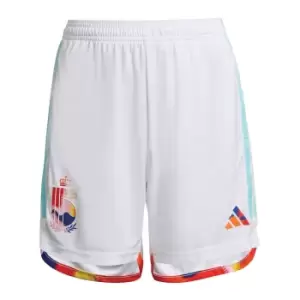 Image of 2022-2023 Belgium Away Shorts (White)