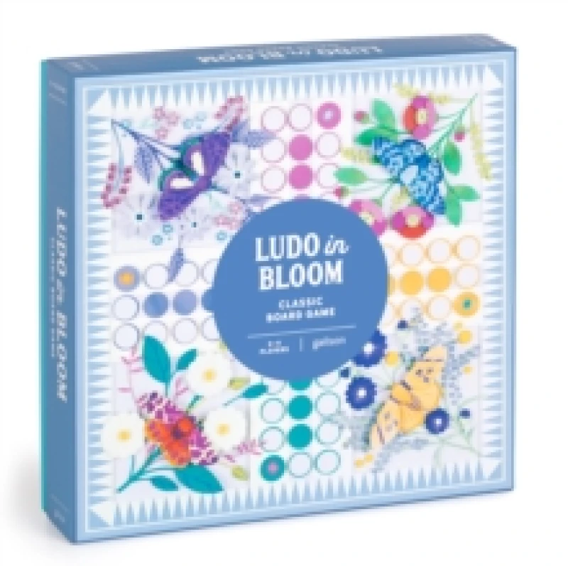Image of Ludo In Bloom Classic Board Game Set Game