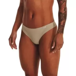 Image of Under Armour 3 Pack Thongs Womens - Brown