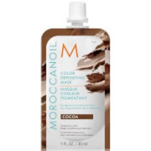 Image of Moroccanoil Color Depositing Mask 30ml (Various Shades) - Cocoa