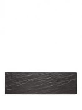 Image of Kitchencraft We Love Summer Melamine Slate-Effect Rectangular Serving Platter