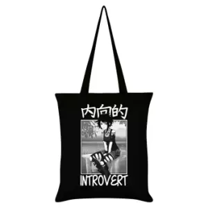 Image of Tokyo Spirit Introvert Tote Bag (One Size) (Black/White)