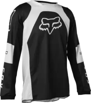 Image of FOX 180 Lux Youth Motocross Jersey, Black Size M black, Size M