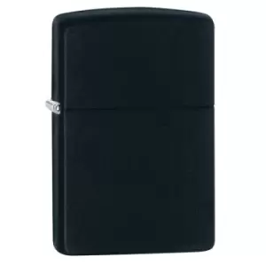 Image of Zippo 218C Media Chrome Black windproof lighter