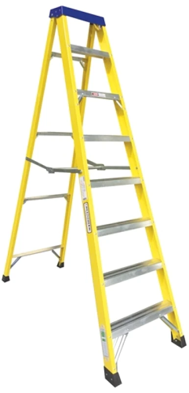 Image of Norslo 7 Step Plus Tray Fibre Glass Step Ladder