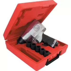 Image of Chicago Pneumatic CP734H Kit 1/2" Air Impact Wrench Metric Kit Includes 5 Impact