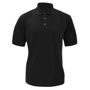 Image of Kustom Kit ChunkyA SuperwashA 60c Mens Short Sleeve Polo Shirt (M) (Black)