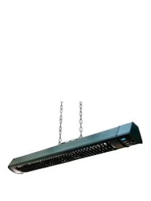 Image of Variable Watt Outdoor Dual Mount Radiant Patio Heater With Pir Sensor Black