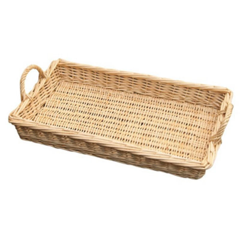 Image of Red Hamper Dh038/home Wicker Large Caterers Serving Tray