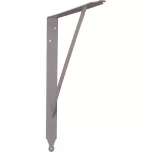 Image of Perry Strong Stay Bracket 450 x 400mm in Grey Mild Steel