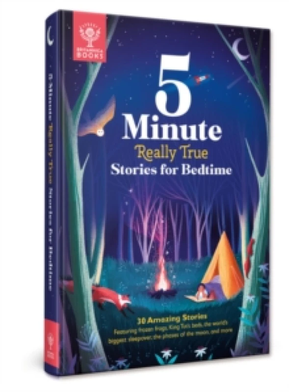 Image of Britannica Group Britannica's 5-Minute Really True Stories for Bedtime Book Multi