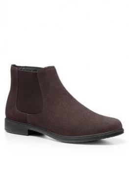 Image of Hotter Tenby Ankle Boots, Chocolate, Size 7, Women