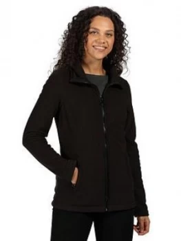 Image of Regatta Fayona Full Zip Fleece Top - Black