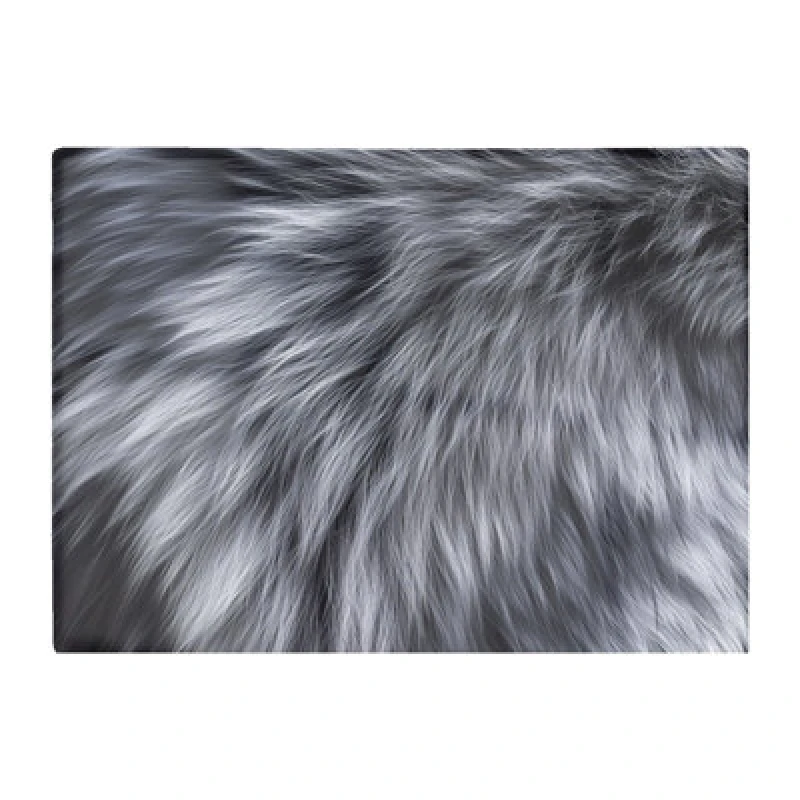 Image of Warren Reed Designer Silver Fox Fur Print Chopping Board