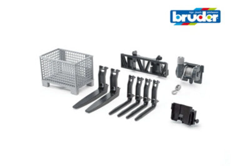 Image of Bruder Bruder 1:16 Accessories: Boy-type pallet winch an Multi unisex 01:16