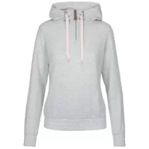 Image of Trespass Womens/Ladies Maren Marl Hoodie (M) (Pale Grey)