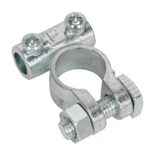 Image of Genuine SEALEY BTP1 Battery Terminal 12V Positive Light-Duty Pack of 10