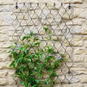 Image of Outdoor Honeycomb Trellis Zinc