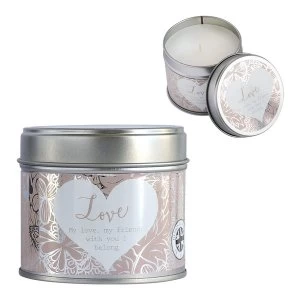 Image of Said With Sentiment Love Scented Candle 150g