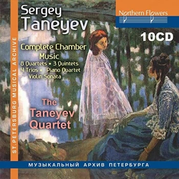 Image of Taneyev Quartet,the - Sergey Taneyev: Complete Chamber Music CD