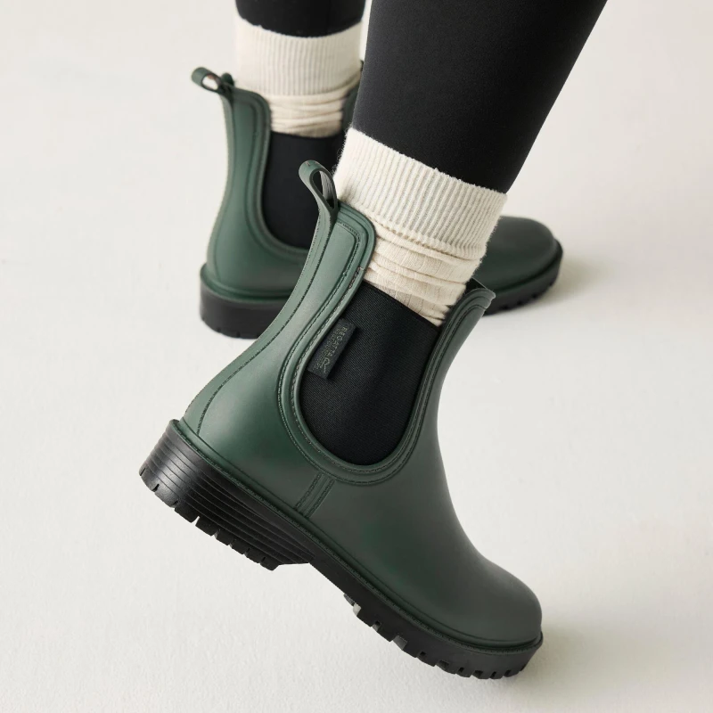 Image of Regatta Womens Harriett II Waterproof Wellingtons Deep Green female EU39/UK6
