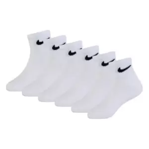 Image of Nike Pack of Ankle Socks - White