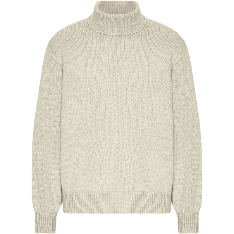 Image of Colorful Standard Turtleneck sweater Colorful Standard Ivory White Blanc Unisex L