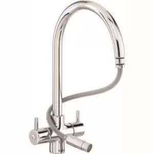 Image of CDA Monobloc Tap With Pull-out Spray