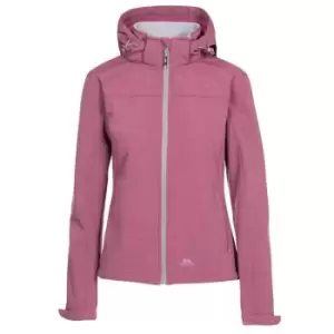 Image of Trespass Womens/Ladies Leah Waterproof Softshell Jacket (S) (Mauve Marl)