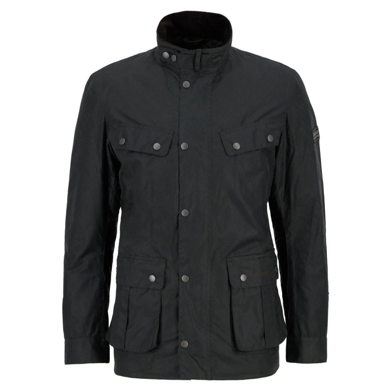 Image of Barbour International Tourer Duke Wax Jacket - Green Green L