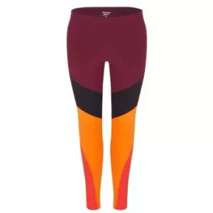 Image of Reebok Luxury Tights Womens - Red