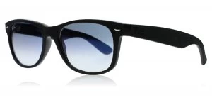 Image of Ray-Ban 2132 Sunglasses Black Suede 62423F 55mm