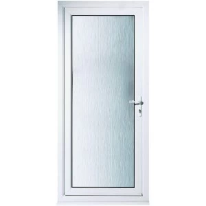 Image of Wickes Humber Pre-hung Upvc Door 2085 x 840mm Left Hand Hung