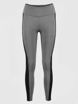 Image of Gamegear Womens Grey Melange Contrast Yoga Leggings