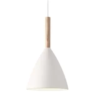 Image of Pure 20cm Dome Pendant Ceiling Light White, E27
