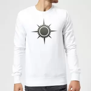 Image of Magic The Gathering Orzhov Symbol Sweatshirt - White - M