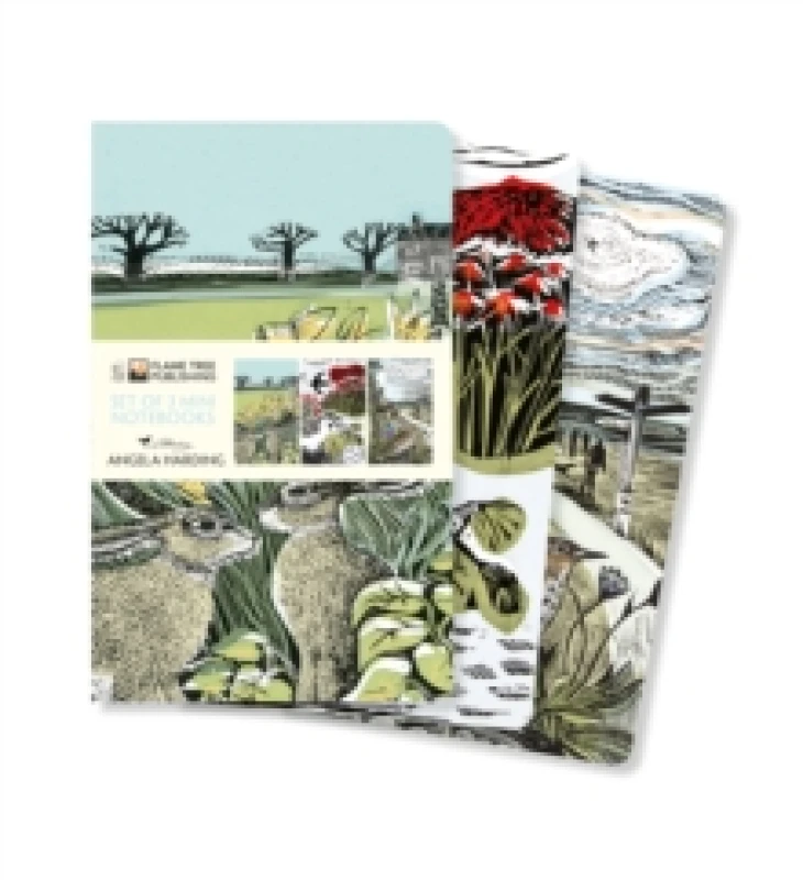 Image of Angela Harding: Landscapes Set of 3 Mini Notebooks Notebook / blank book