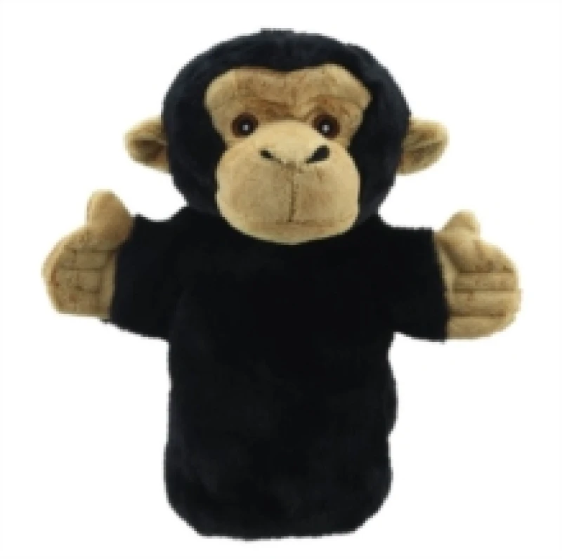 Image of The Puppet Company Eco Animal Puppet Buddies - Chimp Multi unisex
