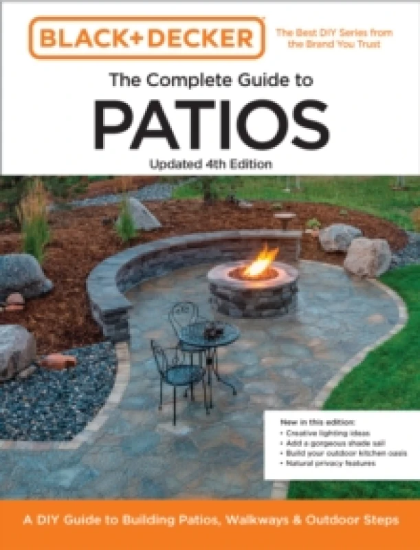 Image of Black and Decker Complete Guide to Patios Updated 4th Edition : A DIY Guide to Building Patios, Walkways, and Outdoor Steps Paperback / softback