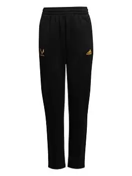 Image of adidas Junior Messi Tap Pant, Black, Size 7-8 Years