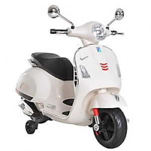 Image of HOMCOM Ride On Scooter 370-057WT White