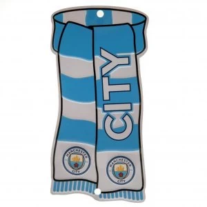Image of Manchester City FC Show Your Colours Window Sign