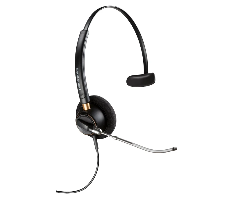Image of Poly Poly EncorePro 510V Monaural Headset VoiceTube +Quick Disconnect 783Q4AA