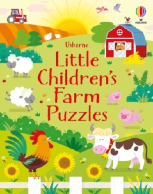 Image of Kirsteen Robson Little Children's Farm Puzzles Book Multi unisex