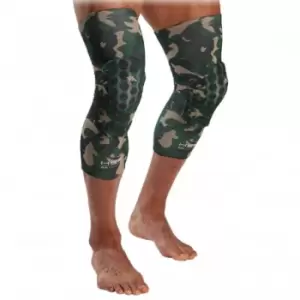 Image of McDavid Hex Reversible Leg Sleeves - Black - Camo L