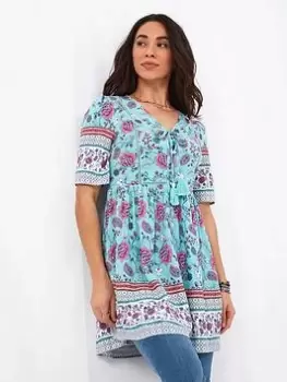 Image of Joe Browns Joe Browns Summer Days Tunic Multi, Size 8, Women