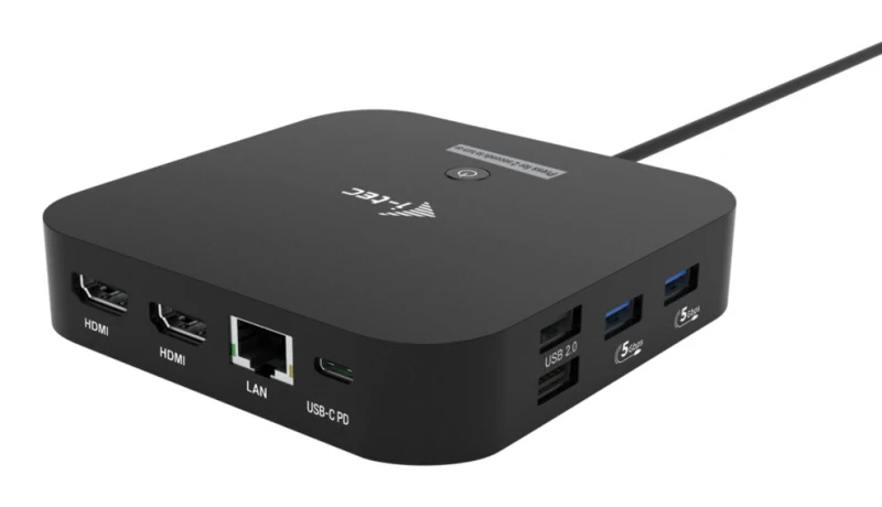 Image of i-tec i-tec USB-C Dual HDMI Docking Station with Power Delivery 100 W C31DUALHDMIDOCKPD