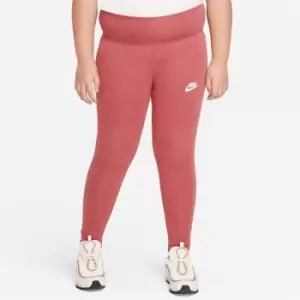 Image of Nike Sportswear Favorites High-Waisted Leggings Girls - Pink