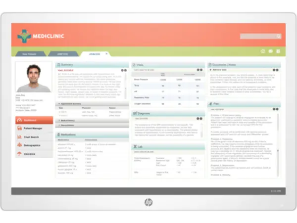 Image of HP Healthcare Edition 24'' HC241p Full HD LED Monitor