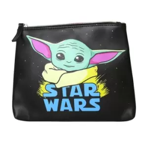 Image of Disney The Child Baby Yoda Multicoloured PU/PVC Gift Two Piece Pouch Set VB700224L.PH